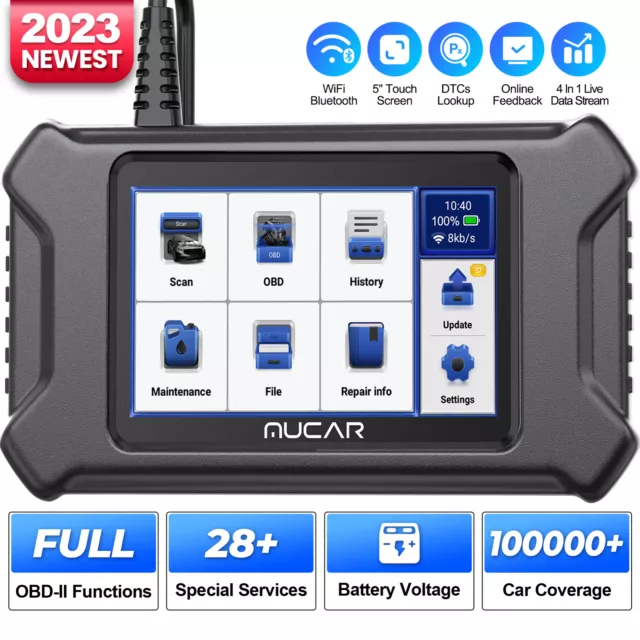 MUCAR CS90 OBD2 Scanner Profi Auto Diagnosegerät Code Reader Motor Prüfen Reset