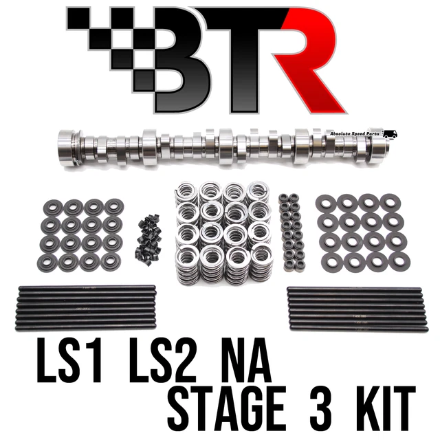 BRIAN TOOLEY RACING BTR Stage 3 LS1 LS2 Cam Kit for NA 5.7L 6.0L 722.