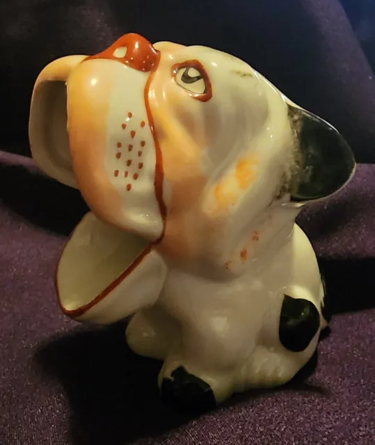 Vintage Ceramic Bulldog Ashtray