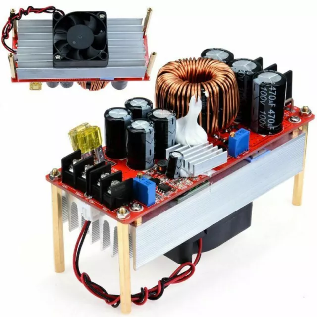 30A DC-DC Boost Converter Step Up Power Supply Module Constant Current 1500W