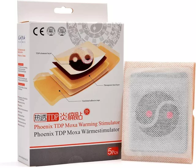 TDP Moxa Warming Stimulator/ Pain Relief & Muscle/ Self-Activating Heat Plaster