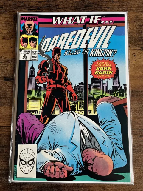 What If #2 Daredevil Killed the Kingpin (1989 Marvel Comics)