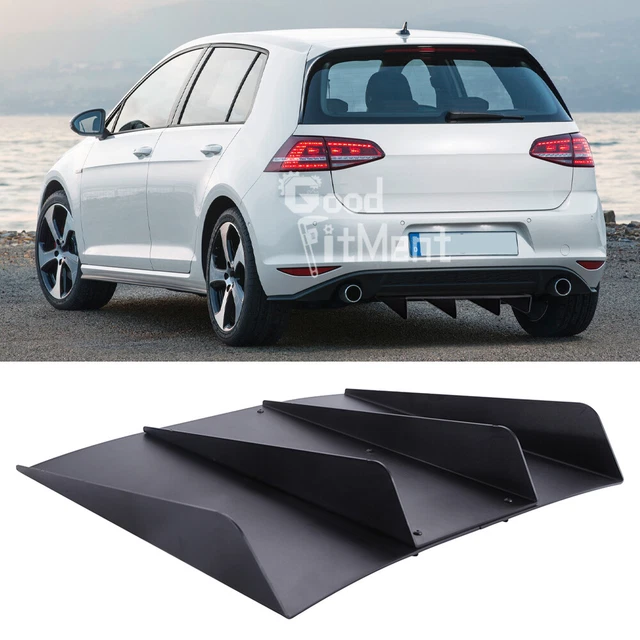 KEEPDSGN Rear Diffuser 10 Fins – VW Jetta MK6 MK7, Bumper Splitter Valance, Polyurethane