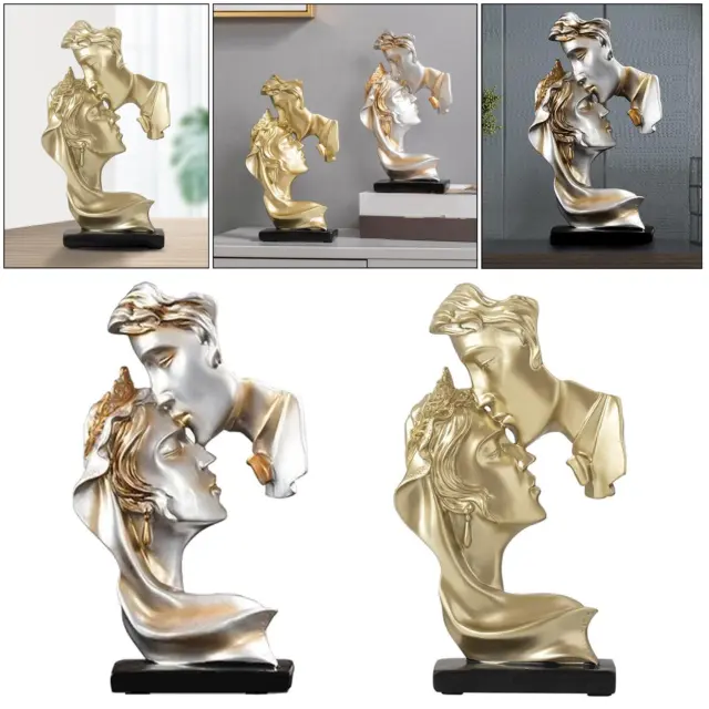 Résine Famille Figurine Artisanat Statue Décoration de Noël