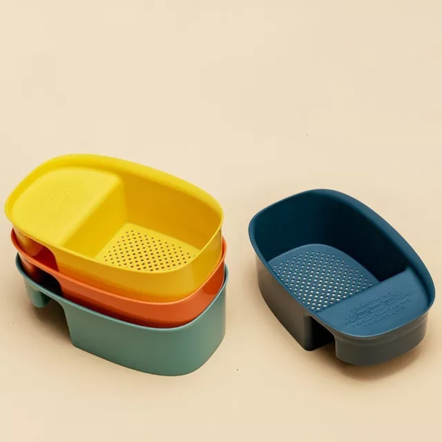 Plastic Vegetable Drain Basket Multipurpose Sink Drain Rack  Kitchen Sink