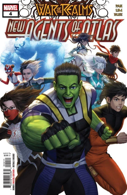 War of the Realms: New Agents of Atlas #4A, NM 9.4, 1st Print, 2019