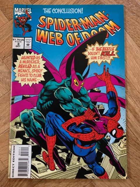 Spider-Man : Web Of Doom #3 Very Fine  (Z85)