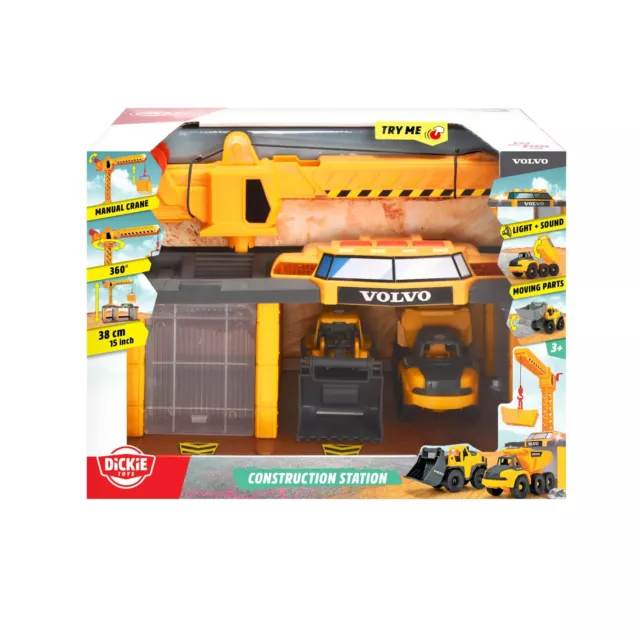 Dickie Toys - Volvo Construction Station - 203726009 - Produktkarton beschädigt 2