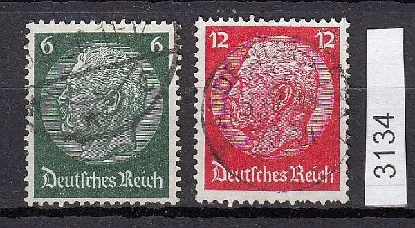 Briefmarken Deutsches Reich gestempelt MiNr