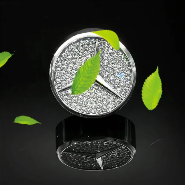 AUTO LUFTERFRISCHER MERCEDES Fashion Clip OHNE DUFT Logo Diamond Kristall  EUR 13,90 - PicClick DE