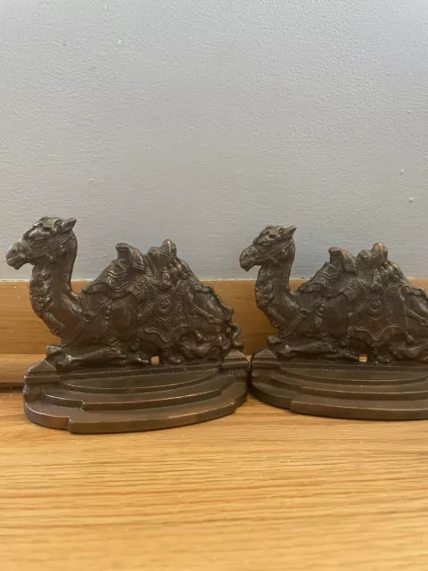 Antique Vintage Cast Iron Egyptian Bookend