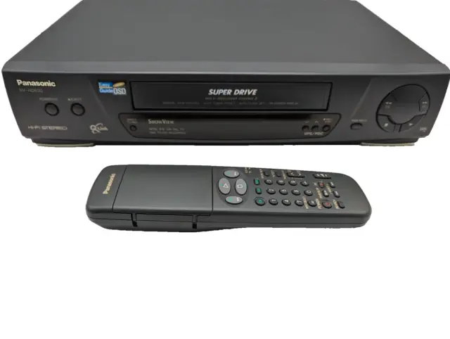 Panasonic NV-HD 630 Videorecorder mit Fernbedienung für VHS Video-Kassette ✅
