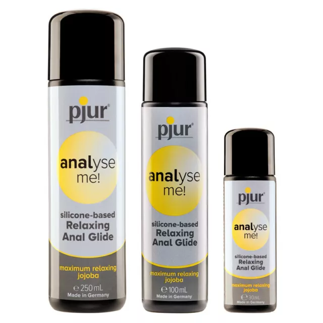 pjur ANALYSE ME! Relaxing lubricant * Silicone Anal glide lube * jojoba extract