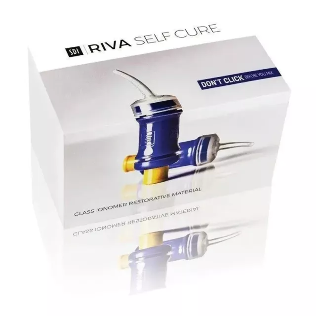 SDI Riva Self Cure GIC 50 Capsules Dental Glass Ionomer Restorative Material