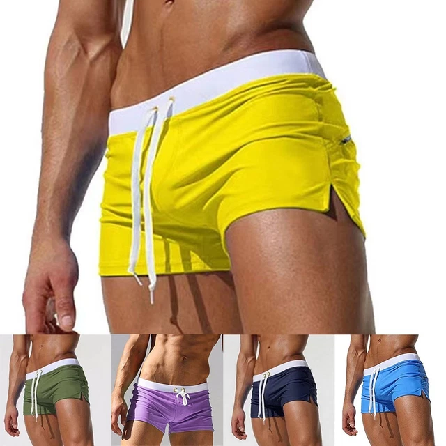 Short De Bain Homme Boxer - Séchage Rapide, élastique, Nylon/élasthanne, Pour Plage, Surf, Piscine - 3