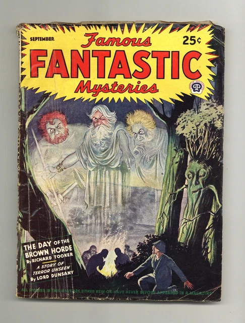 珍品　パルプ雑誌 Famous Fantastic Mysteries 1945 Famous Fantastic Mysteries: 30 Great Tales of Fantasy and