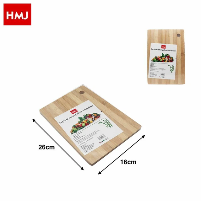 Planche à découper GENERIQUE Planche à Découper Rectangle Bois 50cm Naturel