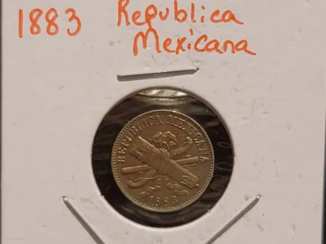1883 mexico 1 centavo