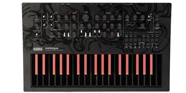 Korg minilogue bass Polyphon Analog Synthesizer Multi-Engine Sequenzer 37keys