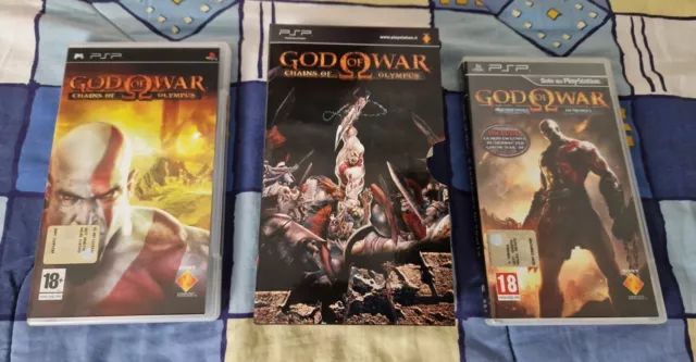 Jogo God of War: Chains Of Olympus - PSP - MeuGameUsado