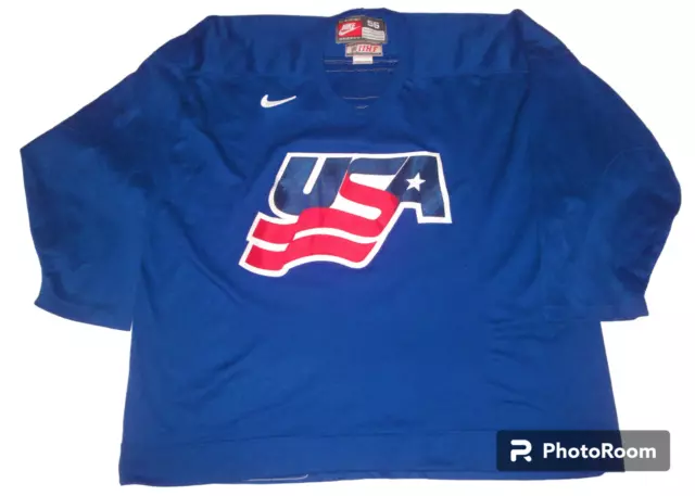 Signed Ryan Suter Jersey - USA Blue Nike IIHF