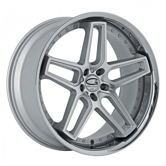 Set Of (4)  22X9 5-114.3 +38 Giovanna Austin Silver & Chrome