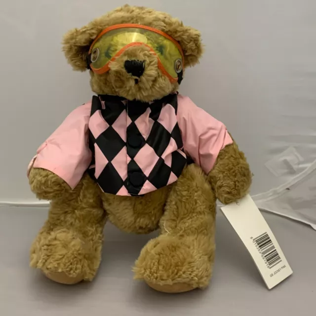 The Great British Teddy Bear Company - Jockey Teddy Bear soft plush toy