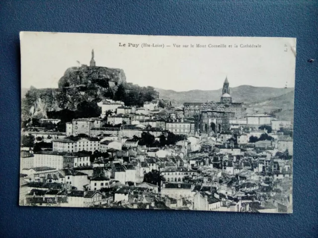 Cpa HAUTE LOIRE 43 LE PUY VUE SUR LE MONT CORNEILLE ET LA CATHÉDRALE