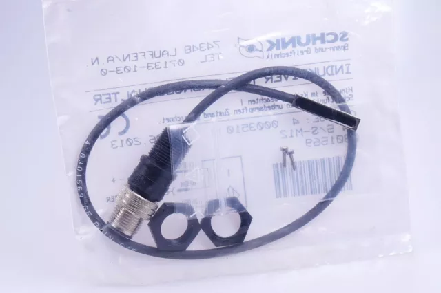 Schunk In5/S-m12 0301569 Inductif Capteurs de Proximité En 5-S-M12 Scellé, Neuf
