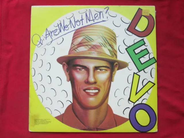 Devo Are We Not Men, We Are Devo Vinyl Record LP 1978 BSK 3239 New Wave