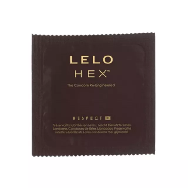 Lelo HEX Respect Condoms XL