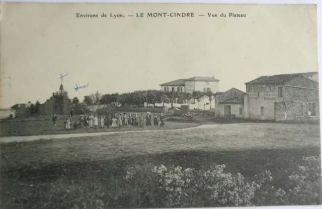 Lyon 69 CPA Approx. de The Mount Cindre View From Plateau Good Condition 1910