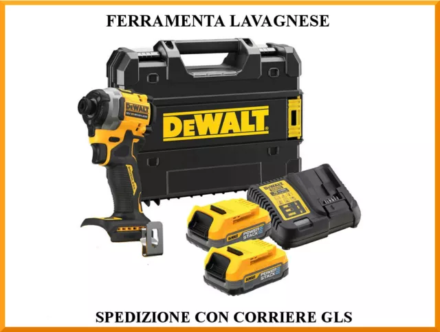 Destornillador A Pulsos DEWALT DCF850E2T 18 Volts Litio Pila Powerstack Novedad