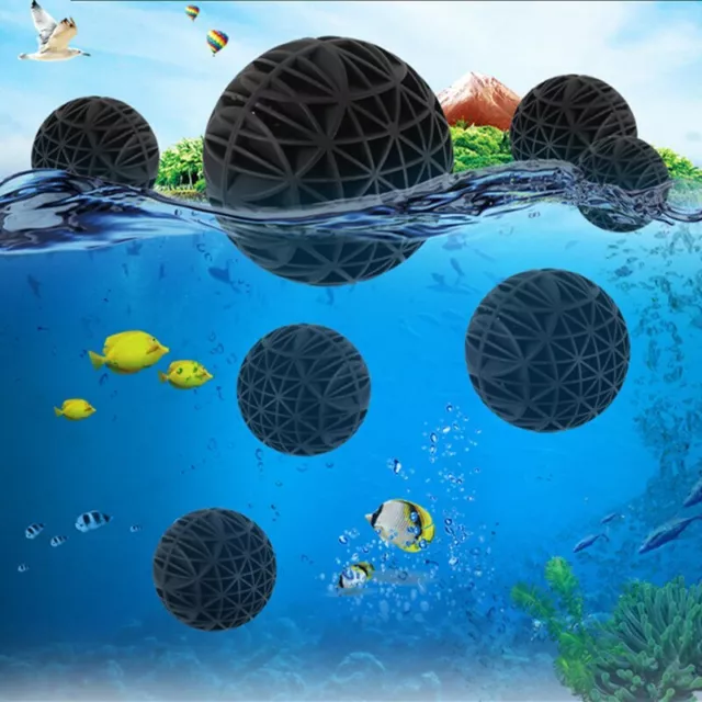 Aquarium Filter Bio Ball Cotton Air Pump Fish Tank Pond Reefs Sponge Clean Tools