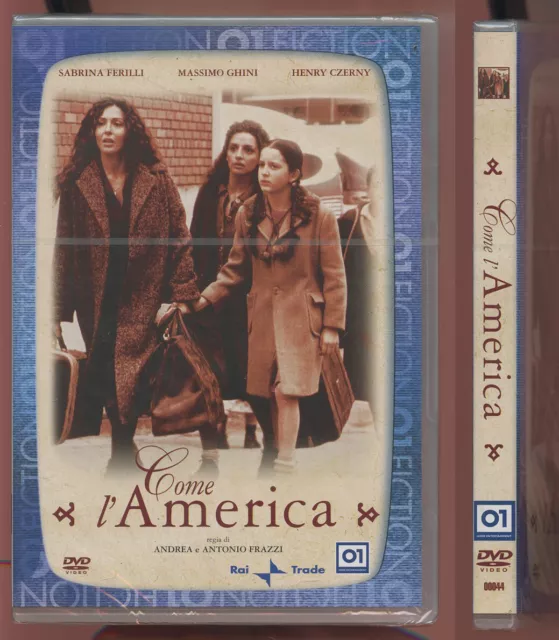Come l'America FILM RAI ITALIA-CANADA 2004 NUOVO SIGILLATO 2 DVD