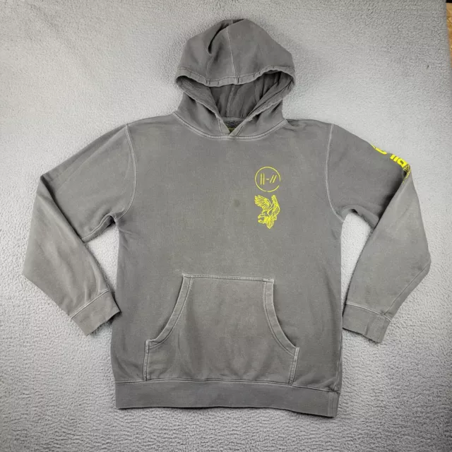 Twenty One Pilots Hoodie Mens Medium Gray The Bandito Tour Indie Rock Band