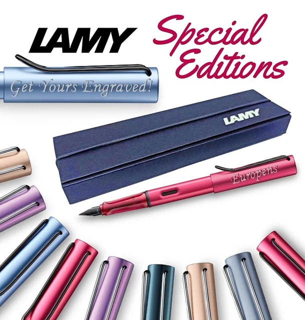 Lamy Click LAMY AL-STAR FOUNTAIN Pen - SPECIAL EDITIONS / Nib / Engraving - Gift ...