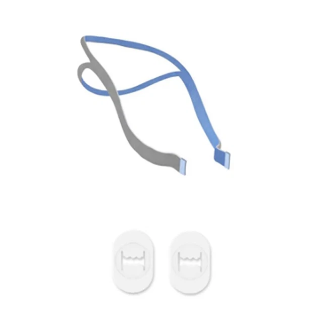 1 pz copricapo di ricambio per cinghie CPAP cuscino nasale Airfit P10 con 2 annunci Q6Y6