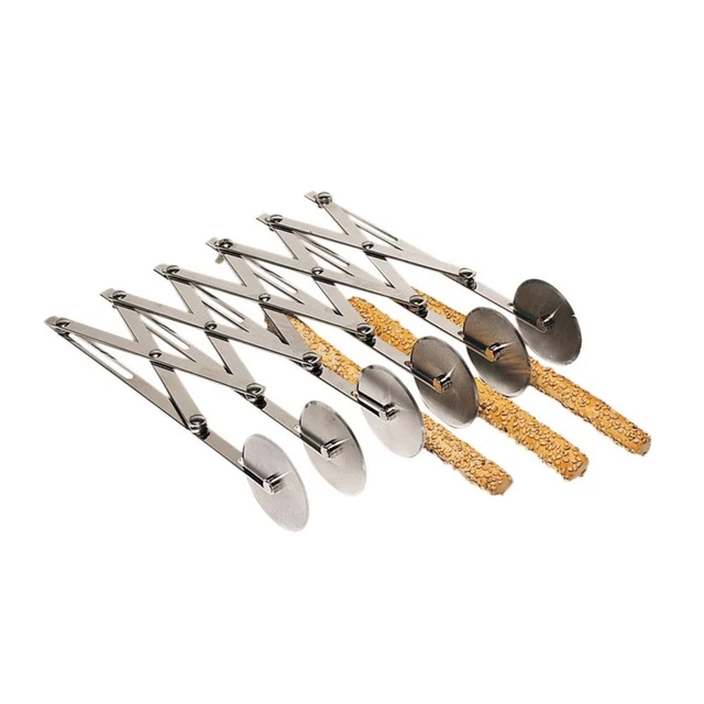 American Metalcraft MWPC6X2 Adjustable Multi-Wheel Pastry Cutter