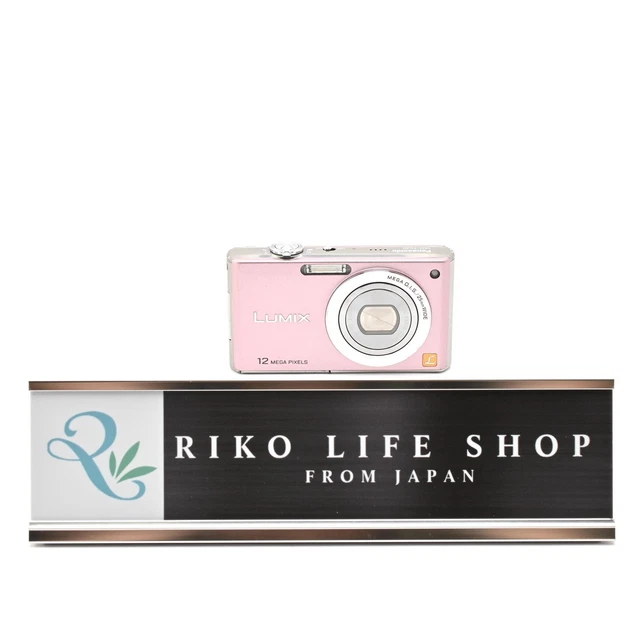 PANASONIC LUMIX DMC-FX40 Pink 12.1 MP Digital Camera [Japanese