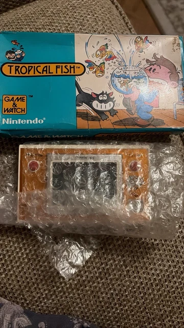 NINTENDO GAME & Watch Tropical Fish Battery Operated Handheld Game