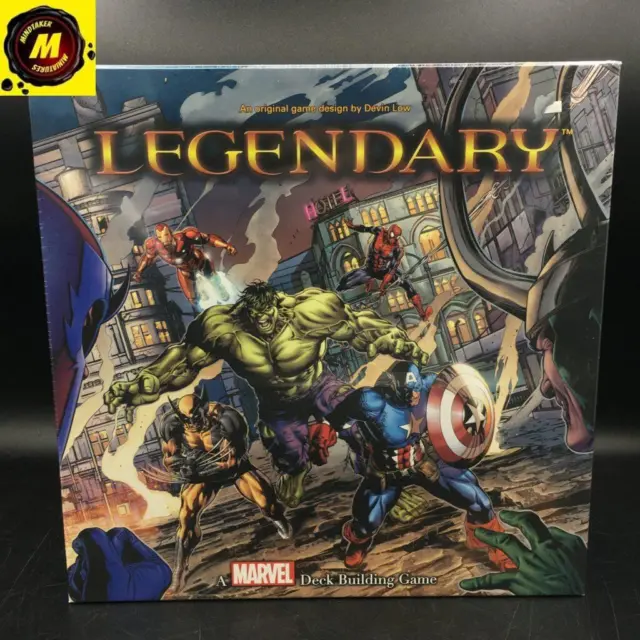 Legendary: A Marvel Deckbuilding Game (NIB) - #103709 - Board Games