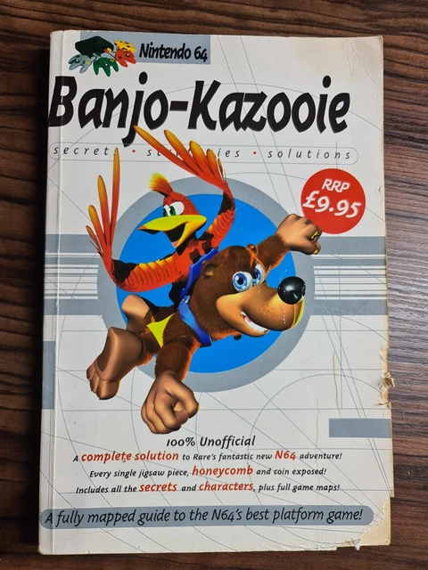 Banjo Kazooie Walkthrough Book Totally Unauthorized Banjo-Kazooie