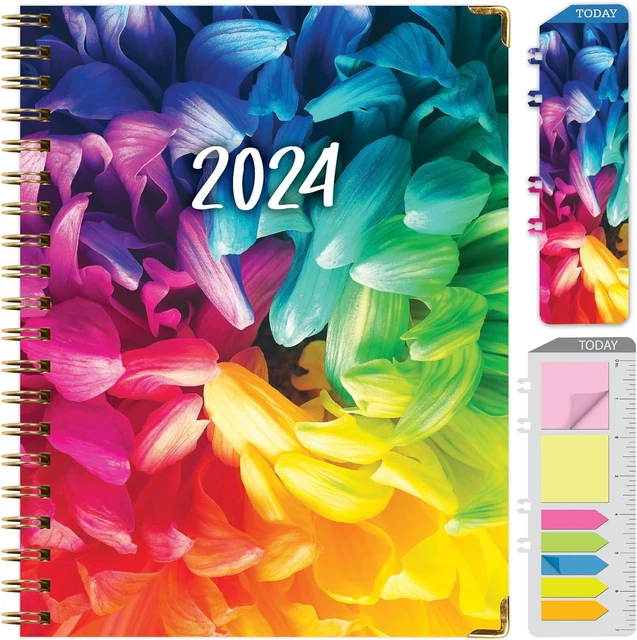 HARDCOVER 2024 PLANNER (November 2023 through December 2024) 8.5"X11