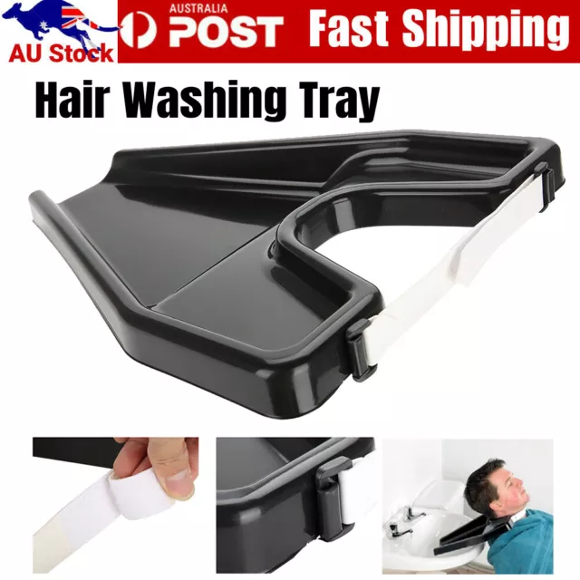 Hair Washing Rinse Tray Basin Shampoo Bowl Portable Tub Sink Wash Wheelchair AU