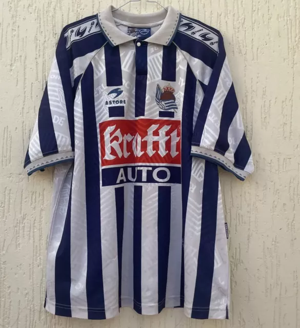 CAMISETA T-SHIRT ASTORE Real Sociedad Futbol 1995-96 Talla M EUR