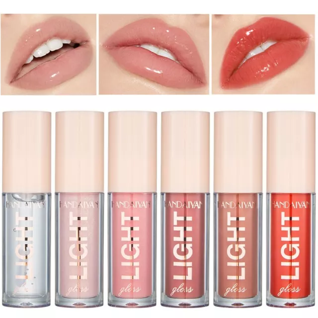 12 Colors Mirror Pearl Lip Gloss Waterproof Long Lasting Moisturizing Lipstick