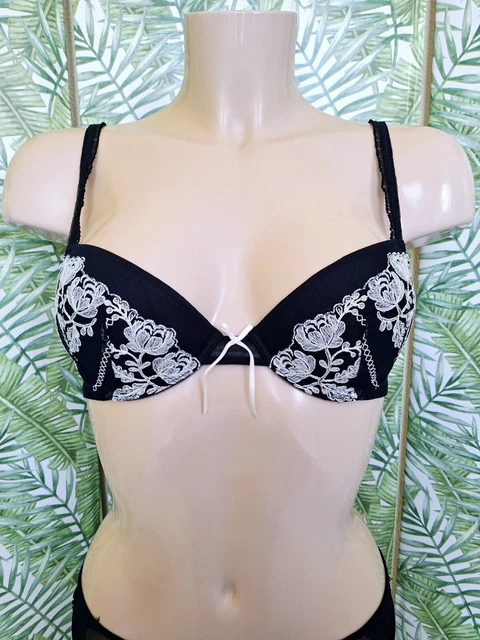 Soutien-gorge LISE CHARMEL Antigel 85B Noir - Modèle Bandeau - Neuf Avec étiquettes