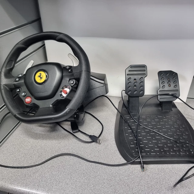 THRUSTMASTER T80 RW Ferrari 488 GTB Edition Racing Wheel ***Spares or ...