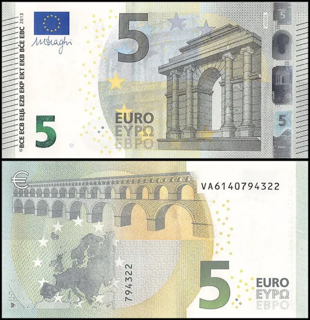 European Union - Spain 5 Euro, 2013, P-20v, UNC